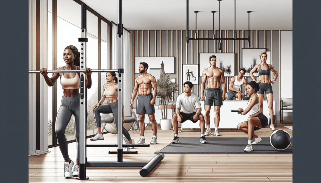 Exercises Using Home Fitness Bars