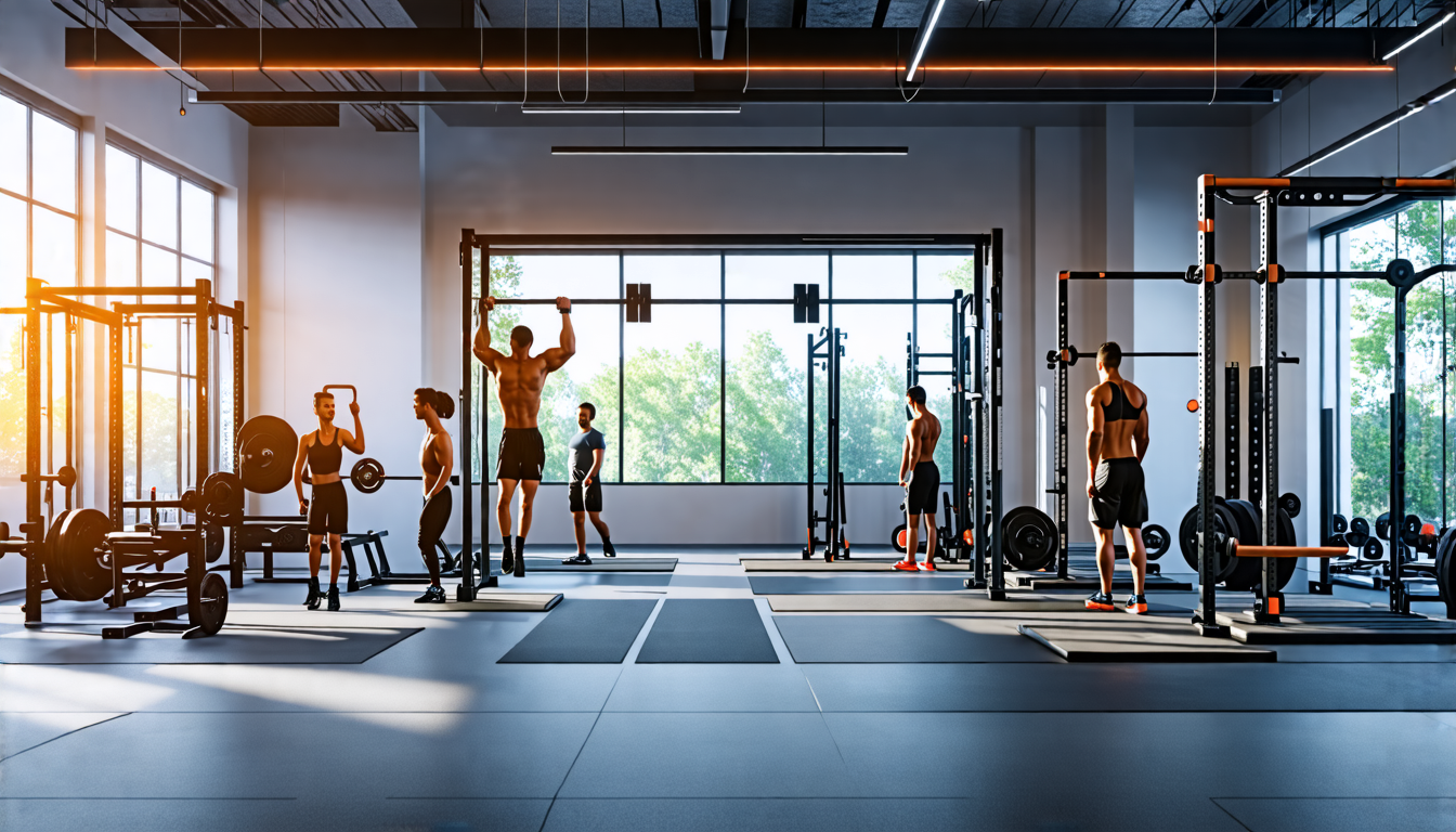 Functional Fitness Tools with Bars