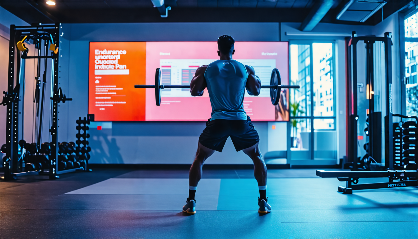 What is the best way to increase endurance with a fitness bar?